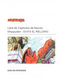 Naruto Shippuden sin relleno