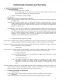 CRIMINOLOGÍA ETIOLÓGICA MULTIFACTORIAL