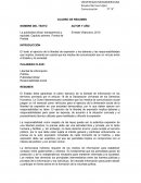 La publicidad oficial, transparencia y equidad: Capítulo primero. Puntos de Partida