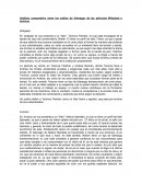 Analisis comparativo whiplash e invictus