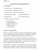 Plan de acción de Responsabilidad Social