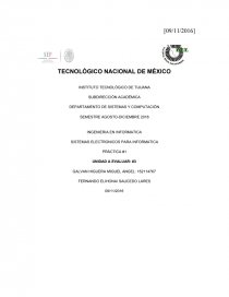 SISTEMAS ELECTRONICOS PARA INFORMATICA. Página 1