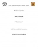 Bienes y sucesiones “El patrimonio”