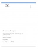 EL DESARROLLO DEL TURISMO EN LA ACTUALIDAD