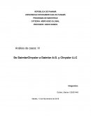 Proyecto análisis alianza DaimlerChrysler