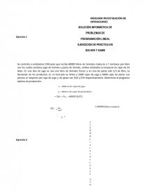 Gams y solver enunciado. Página 1