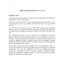 SOBRE EL DERECHO HUMANO A LA PAZ