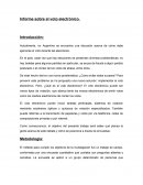 Informe sobre el voto electrónico