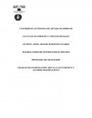 TRABAJO DE INVESTIGACIÓN: METAL CLAD VS MÉXICO Y ACUERDO TRANSPACIFICO