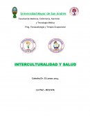 INTERCULTURALIDAD Y SALUD
