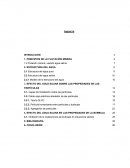 Efecto del agua salina