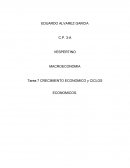 Tarea 7 CRECIMIENTO ECONOMICO y CICLOS ECONOMICOS