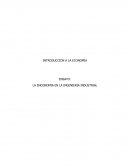 LA ECONOMÍA EN LA INGENIERÍA INDUSTRIAL
