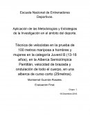 Aplicación de las Metodologías y Estrategias de la Investigación en el ámbito del deporte