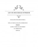 Ley de Seguridad interior