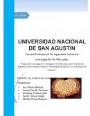 Investigación de Mercados sobre el grado de aceptación de un nuevo producto: “Mermelada de quinua” en la provincia de Arequipa