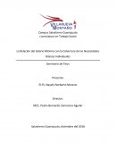 La Relación del Salario Mínimo con la Cobertura de las Necesidades Básicas Individuales