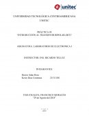 Reporte de laboratorio de electronica 2 lab4