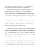 OPINIÓN SOBRE EL DISCURSO DE TOMA DE PROTESTA DEL PROFESOR JUAN BOSCH COMO PRESIDENTE DE LA REPÚBLICA EN FEBRERO DE 1963