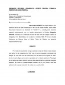 PROMUEVE RECURSO JERARQUICO. OFRECE PRUEBA. FORMULA RESERVA DE CASO FEDERAL