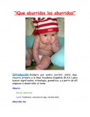 Que aburridos los aburridos