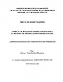 LOS MEDIOS AUDIOVISUALES COMO RECURSO DE APRENDIZAJE