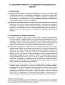 LA SEGURIDAD FRENTE A LAS AMENAZAS TRADICIONALES Y NUEVAS