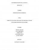 GERENCIA FINANCIERA, REPASO DE CONTABILIDAD, ANÁLISIS FINANCIERO, PRONÓSTICO FINANCIERO