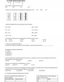 EXAMEN DE MATEMATICAS 4 GRADO