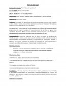 Nombre del proyecto: "Piedra libre a la imprudencia"