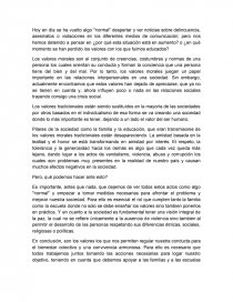 Problematica social. Español-inglés. Página 1