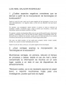 Tecnologías en la educación