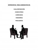 ENTREVISTAS PARA CANDIDATOS DE: CAJA/REPOSICIÓN CHARCUTERIA CARNICERIA PANADERIA PESCADERÍA