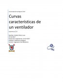 Curvas características de un ventilador