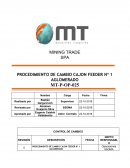 Mantencion Placa Madre en Chutes de Alimentacion