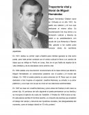Trayectoria vital y literal de Miguel Hernández