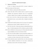 Capítulo VII: Implementación Estratégica