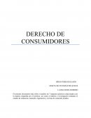 DERECHO DE CONSUMIDORES