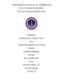 Tanques rectangulares de hormigón