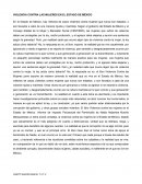 VIOLENCIA CONTRA LAS MUJERES EN EL ESTADO DE MÉXICO