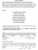 Glosas día de la tradición