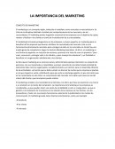 LA IMPORTANCIA DEL MARKETING