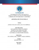 ESTRUCTURA DE CAPITAL DE UNA EMPRESA