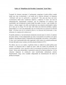 Sobre el “Manifiesto del Partido Comunista”, Karl Marx