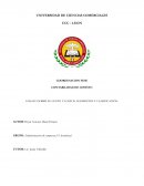 ENSAYO SOBRE EL COSTO Y GASTOS: ELEMENTOS Y CLASIFICACIÓN