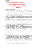 LA CADENA DE SUMINISTROS DE RESTAURANT Y POLLERIAS ROKY´S