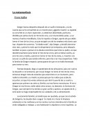 Resumen La metamorfosis. Franz Kafka