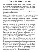 Ideario institucional