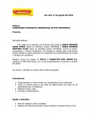 CONDOMINIO HORIZONTAL RESIDENCIAL DE FFPI MONTEZUMA