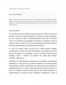 Actividad de aprendizaje 3 ¿Qué es la teoría?